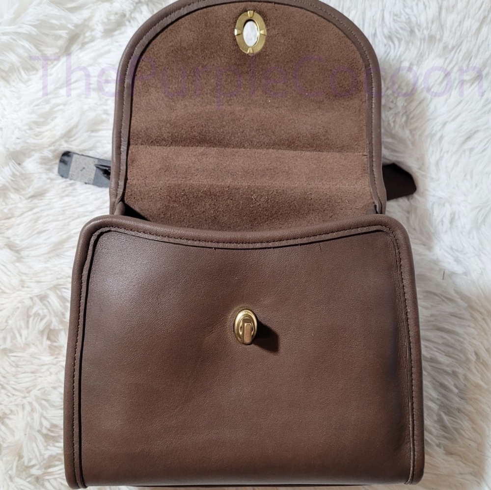 SOLD!!! Taupe Vintage Coach Regina Bag #9983 - Picture 6 of 10